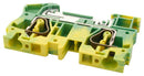 Phoenix Contact ST 6-PE DIN Rail Mount Terminal Block 2 Ways 24 AWG 8 10 mm&Acirc;&sup2; Clamp 52 A