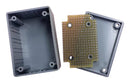 Twin Industries G10-8000 Prototyping PCB ABS Box Gray 0.94mm Hole 1.57 mm Board 2.6" x 1.8"