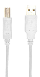 Multicomp MC002736 USB Cable Type A Plug B 3.05 m 10 ft 2.0 White