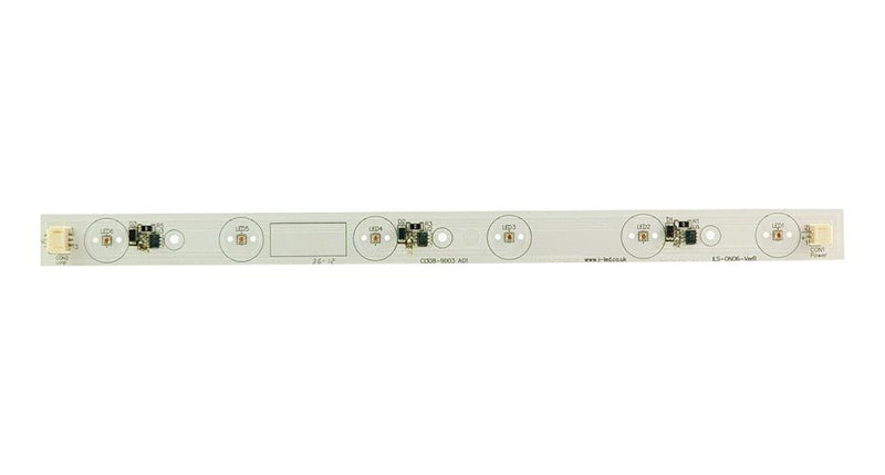 Intelligent LED Solutions ILS-OW06-ULWH-SD111. Module Oslon 150 6+ Strip Series Board + Cool White 6500 K 840 lm New