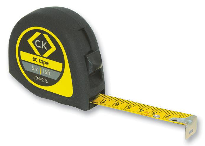 CK TOOLS T3442 10 TAPE MEASURE, SOFTECH, 3M