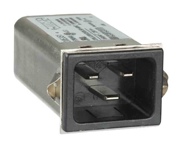 TE Connectivity 6609008-7 IEC Filter 0.1 &micro;F 250 VAC Medical 1 A Through Hole 10 mH