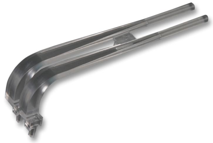 DIALIGHT 515-1118F Light Pipe, Optopipe&reg;, 55.88 mm, 2 Pipes, Circular, Press Fit, Transparent
