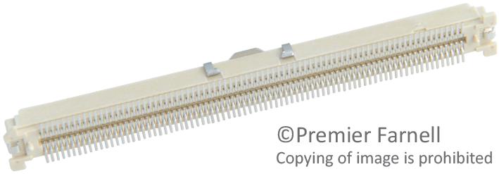 Molex 52885-1674 52885-1674 Mezzanine Connector Receptacle 0.635 mm 2 Rows 160 Contacts Surface Mount Copper Alloy