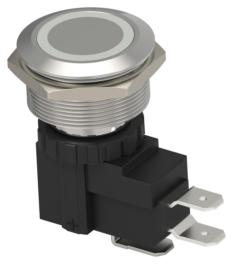 Alcoswitch - TE Connectivity AVH25MSSFO002604 Anti Vandal SW 26A 250V Spdt 25.2MM