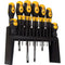 Performance Tools W1710 18 Piece Screwdriver Set With Bench Rack 86R4510