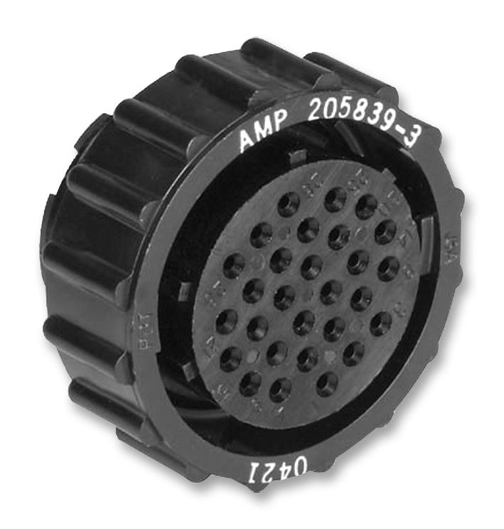 AMP - TE Connectivity 205839-3 205839-3 Circular Connector CPC Series 2 Cable Mount Plug 28 Contacts