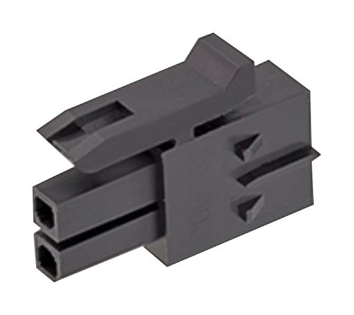 Molex 206461-0200 Wire-To-Board Connector 2 Contacts Receptacle Micro-Fit+ 206461 Series Crimp Rows