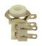 Cliff Electronic Components CL1382W Phone Audio Connector Mono 3.5mm White 2 Contacts Receptacle 3.5 mm Panel Mount