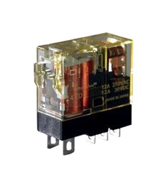 Idec RJ2S-CLD1-D24&nbsp; RJ2S-CLD1-D24&nbsp; Power Relay Dpdt 24 VDC 8 A RJ Socket Non Latching