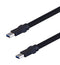 L-COM U3A00071-3M USB Cable 3.0 A PLUG-A Plug BLU 9.8FT