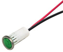 VCC (VISUAL Communications COMPANY) 1092D5-12V. LED Indicator Panel 12.7MM Green 12V