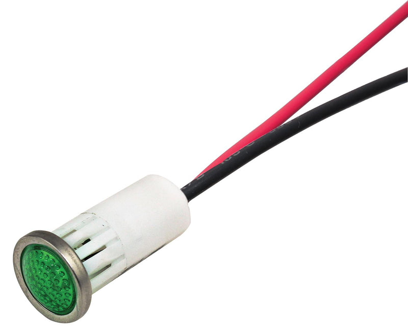 VCC (VISUAL Communications COMPANY) 1092D5-12V. LED Indicator Panel 12.7MM Green 12V
