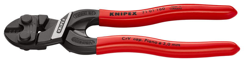 Knipex 71 01 160 Bolt Cutter Compact 5.3 mm Cutting Capacity Overall Length Cobolt S Series