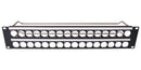 Cliff Electronic Components CP30156 Patch Panel w/ M3 Hole Unloaded 32 Ports 2U Panels