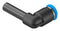 Festo QSML-6H Pneumatic Fitting Push-In L-Fitting 14 bar 6 mm PBT (Polybutylene Terephthalate) Qsml