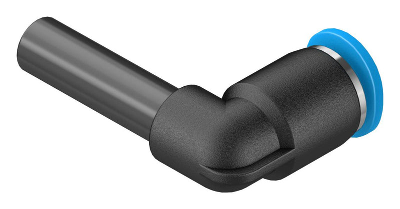 Festo QSML-6H Pneumatic Fitting Push-In L-Fitting 14 bar 6 mm PBT (Polybutylene Terephthalate) Qsml
