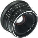 7artisans Photoelectric 25mm f/1.8 Lens for Fujifilm X-Mount Cameras (Black)