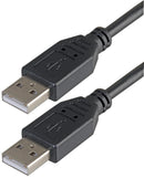 PRO Signal PSG91417 USB Cable Type A Plug to 3 m 9.8 ft 2.0 Black