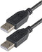 PRO Signal PSG91417 USB Cable Type A Plug to 3 m 9.8 ft 2.0 Black