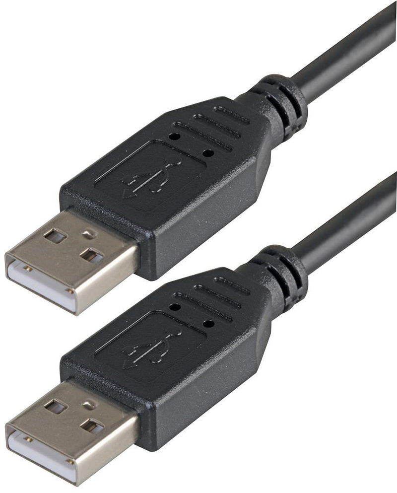 PRO Signal PSG91417 USB Cable Type A Plug to 3 m 9.8 ft 2.0 Black