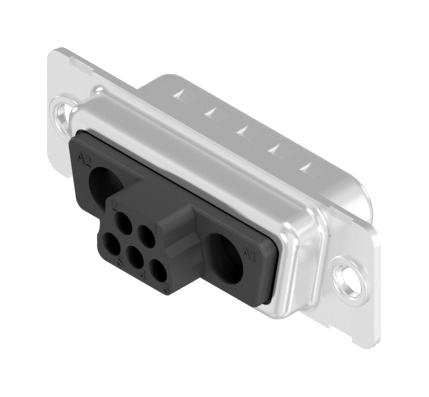 Amphenol Conec 3007W2PXK99A10X D Sub Connector Housing 7 Ways Combo Layout DA-7W2 Plug Steel Body New