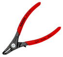Knipex 49 41 A01 49 A01 Plier Circlip 10 mm Jaw Opening Max 130 Grey Atramentised