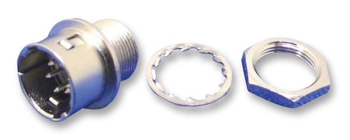 HIROSE(HRS) HR10A-7R-6P(73) HR10A-7R-6P(73) Circular Connector HR10 Series Panel Mount Receptacle 6 Contacts Solder Pin Push-Pull