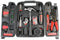 DURATOOL D02154 General Tool Kit & Carry Case 129 Pcs