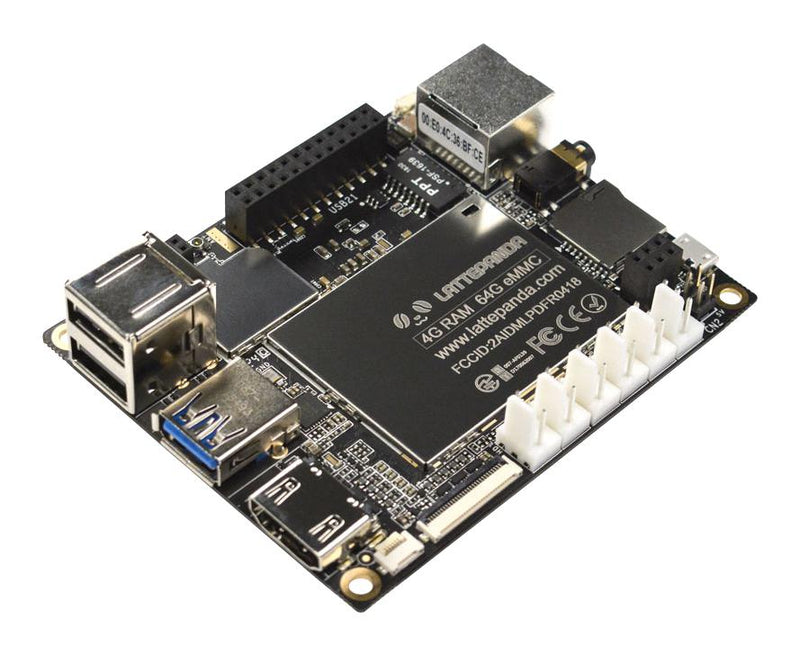 Dfrobot DFR0419 Single Board Computer Lattepanda V1 Intel Z8350 4GB RAM 64GB Emmc Wi-Fi Hdmi