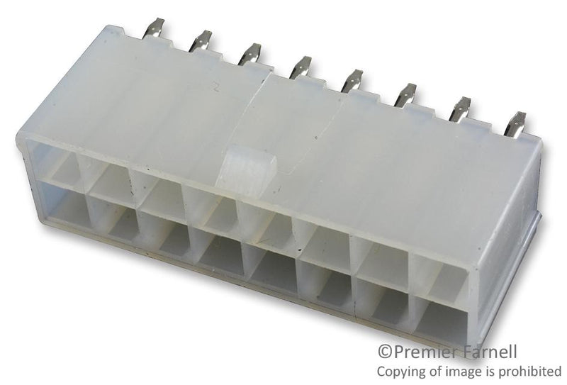 Molex 39-28-1223 Wire-To-Board Connector 4.2 mm 22 Contacts Header Mini-Fit Jr. 5566 Series Through Hole
