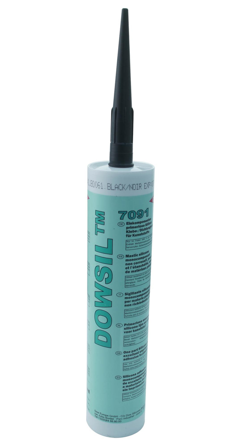 DOW 7093 BLACK 310ML Silicone Sealant Cartridge BLK