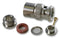 Radiall R142016000 RF / Coaxial Connector BNC Straight Plug Solder 75 ohm RG59 Brass