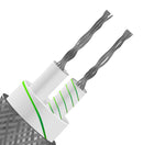 Labfacility XF-1293-FAR Thermocouple Extension Cable Glass Fibre Insulated Flat Pair Braided Type KX 7/0.2 mm 100 m