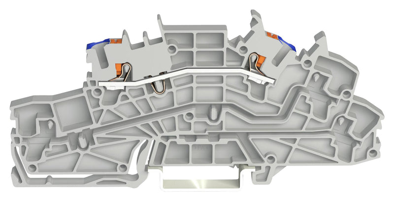Wago 2203-6651 Terminal Block DIN Rail 2POS 12AWG
