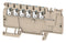 Weidmuller 1988170000 DIN Rail Mount Terminal Block 6 Ways 26 AWG 14 1.5 mm&Acirc;&sup2; Push In 17.5 A