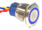 E-SWITCH ULV7FWHSS341 22MM ANTI-VANDAL Illuminated IP67 UL Certified With Soldered 300MM Wire Leads 01AH9140