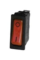 Multicomp PRO MP004416 Rocker Switch 0 I Mark Spst Illuminated Panel Mount Red