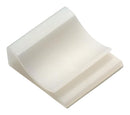 Wurth Elektronik 524214000 Fastener Adhesive Backed Flat Cable Clamp Nylon 6.6 (Polyamide 6.6) Natural 27 mm 20 New