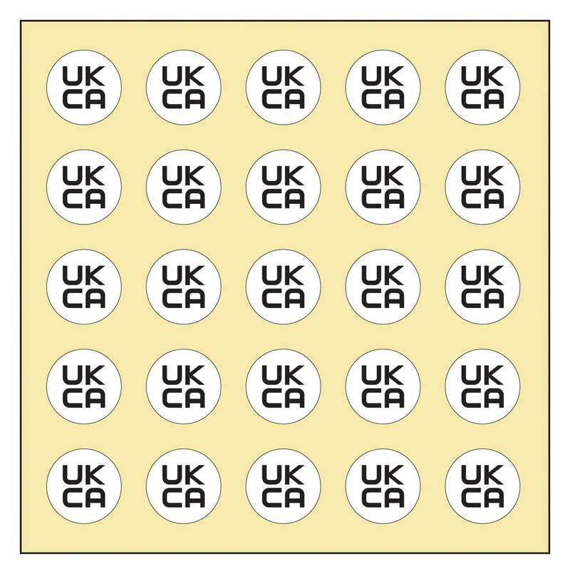 Multicomp PRO MP008139 MP008139 Label Self Adhesive 15 mm Vinyl Ukca