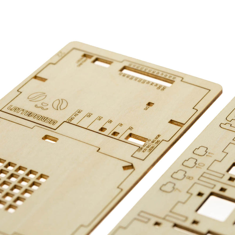 Dfrobot FIT0475 FIT0475 Development Board Enclosure For Lattepanda V1 Single Computers Plywood 76mm x 95mm 36mm