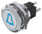 EAO 82-6151.1A24.B005 Vandal Resistant Switch 82 Series 22 mm Spdt Momentary Round