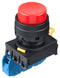 Idec YW1B-A2E10R Pushbutton Switch On-Off SPST-NO 120 V 10 A Screw