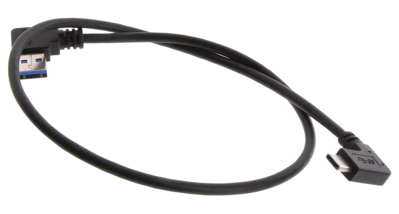 L-COM U3A00078-05M USB Cable 3.0 A PLUG-C Plug BLK 19.7"