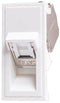 TUK SGKS45WHAX Modular Connector White RJ45 Jack 1 x (Port) 8P8C Cat6a Panel Mount