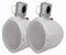 MCM Custom Audio 60-10030 8&quot; Marine Wakeboard Two-Way Speaker Pair - White 32T0655