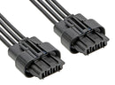 Molex 216620-1041 Cable Assembly Squba Receptacle to 4 Ways 3.6 mm 1 Row 150 5.9 "