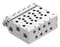 Festo VABM-L1-10W-G18-4 Manifold Rail 4 Outlet G1/8 M5 Vabm Series VUVG-B10 Solenoid/B10 Sub-Base Valves