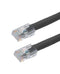 L-COM TRD524HF-BLK-50F Enet Cord CAT5E RJ45 PLUG-PLUG 50 New