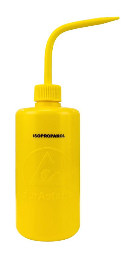 Menda 35795 Washbottle 16OZ YEL Print Isopropanol